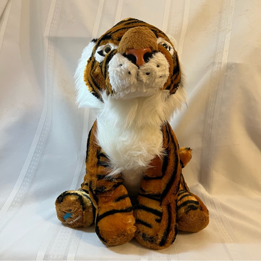 Animal Planet Plush Kids 19 inch Sitting Tiger Stuffed Animal
